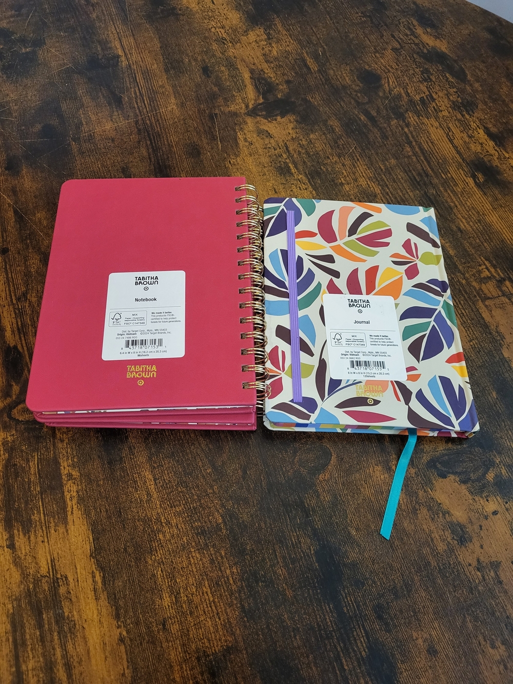 Tabitha Brown for Target Take Care Of You Journal & Note 3 Books - Picture 6 of 7